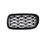 Μάσκα για BMW X5 F15 / X6 F16  (2013+) - γυαλιστερή - Diamond design χρωμίου/μαύρη - 2 τμχ. - Image 3