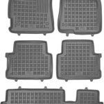 Λαστιχένια πατάκια Rezaw Plast για DACIA Jogger (2021+) 7 seats τύπου σκαφάκι - 5τμχ.