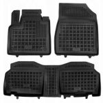 Λαστιχένια πατάκια Rezaw Plast για MERCEDES Citan W420 (2022+) / NISSAN Townstar (2022+) / RENAULT Kangoo III (2021+) - τύπου σκαφάκι - 3τμχ.