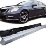 Μαρσπιέ για Mercedes W212 E-Class (2009-) AMG S65 Look