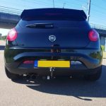 Αεροτομή οροφής για Fiat Bravo (2004-2012) - μαύρη γυαλιστερή - Image 3