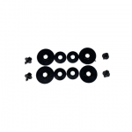 Λαστιχένια πατάκια Rezaw Plast για AUDI A3 8V Sedan / Sportback  (2012-2020) / Volkswagen Golf 7 (2012-2019) / Golf 8 Hatchback (2019+) TSI, TDI, χωρίς 4χ4 - τύπου σκαφάκι - 4τμχ. - Image 7
