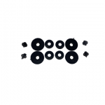 Λαστιχένια πατάκια Rezaw Plast για JEEP Cherokee KL (2013-2023) - τύπου σκαφάκι - 4τμχ. - Image 5
