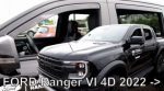 Ανεμοθραύστες για Ford Ranger (2022+) - 4τμχ. εμπρός και πίσω - Image 2