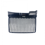 Μάσκα χωρίς σήμα για Audi A4 B7 (2004-2008) - RS LOOK ασημένιο - ματ - Image 3