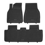 Λαστιχένια πατάκια Rezaw Plast για TESLA Model Y (2020+) τύπου σκαφάκι - 3τμχ.