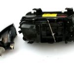 Φανάρια εμπρός angel eyes για Audi A4 (1995-1998) - μαύρα , χωρίς λάμπες (Η7) - σετ 2τμχ.