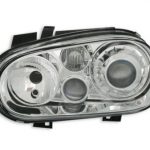 Φανάρια εμπρός για Vw Golf IV R32 - chrome , χωρίς λάμπες (Η7) - σετ 2τμχ.