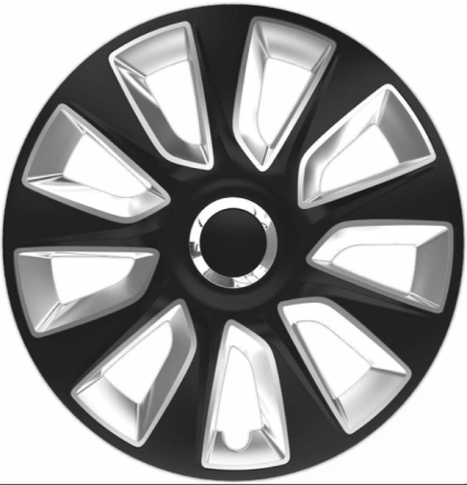 Τάσια Versaco Stratos RC Μαύρο / Ασημί  - 14'' σετ - 4τμχ.