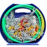 Αντιολισθητικές αλυσίδες για φορτηγάκια, βαν, τζιπ, suv (μέγεθος 245) για 15'' , 16", 17"  ζάντες - σετ 2τμχ.