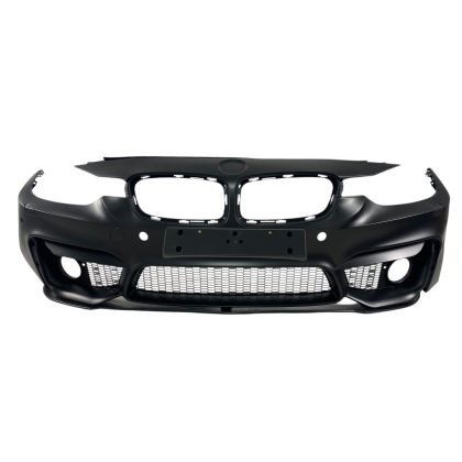 Προφυλακτήρας εμπρός για BMW F30 (2011+) - M3 με lip - με ανοίγματα για parktronic, για προβολάκια