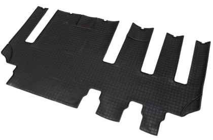 Λαστιχένια πατάκια για Ford Transit Custom / Tourneo (2012+) με 1 συρόμενη πόρτα - 1τμχ.