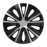 Τάσια Versaco Rapide Ασημί / Μαύρο - 16'' σετ - 4τμχ.