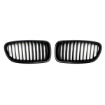 Μάσκα για BMW  F10 / F11  (2010+) -  μαύρη γυαλιστερή - 2τμχ.