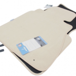 Πατάκια μοκέτα για BMW σειρά 7 E65 (2001-2008) - μπεζ - 4τμχ.