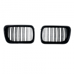 Μάσκα για BMW E36 (1995-1999) - διπλές γυαλιστερές - 2τμχ.