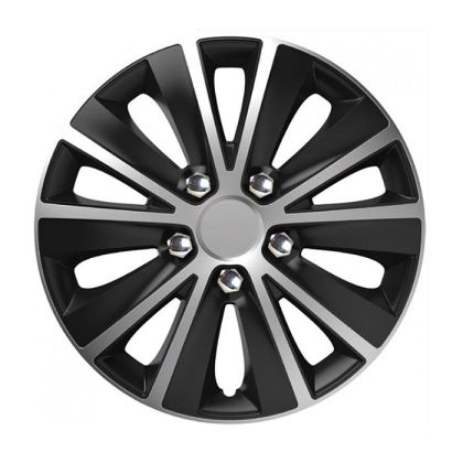 Τάσια Versaco Rapide NC Ασημί / Μαύρο - 16'' σετ - 4τμχ.