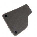 Πατάκια μοκέτα για Vw Golf 5 / Golf 6 / Jetta (2005-2011)  γκρι με στρόγγυλα κουμπώματα - 4τμχ. - Image 2