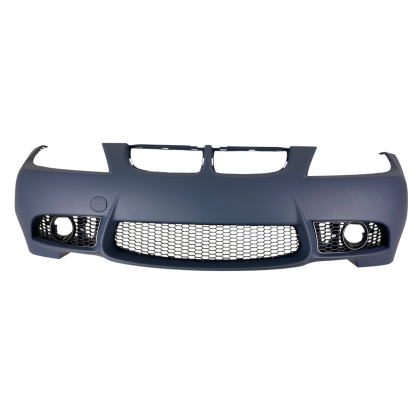 Προφυλακτήρας εμπρός για BMW E90 (2008+) - M3 design με καρδιές, άνοιγμα για προβολάκια, χωρίς parktronic