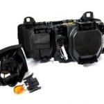 Φανάρια εμπρός angel eyes για Bmw E36 (1991-2000) 4d sedan - μαύρα , χωρίς λάμπες (Η7) - σετ 2τμχ.