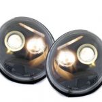 Φανάρια εμπρός angel eyes για Vw Beetle (1998-2005) , με λάμπες (Η1) - σετ 2τμχ.