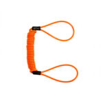 Κλειδαριά Λουκέτο Καλωδ.Υπενθύμισης Πορτοκαλί FLUO ZOVII