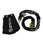 Κλειδαριά Σπαστή ZCL10-120 (1.20M) με Συναγερμό Κίτρινο/Μαύρο ZOVII