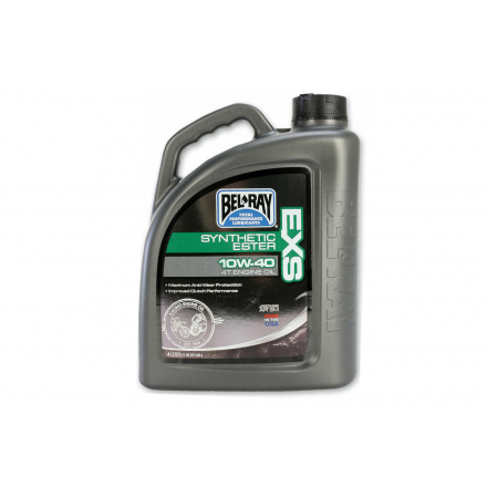 Bel-Ray EXS Synthetic Ester 4T 10W-40 Συνθετικό Λάδι Μοτοσυκλέτας για Τετράχρονους Κινητήρες 4lt