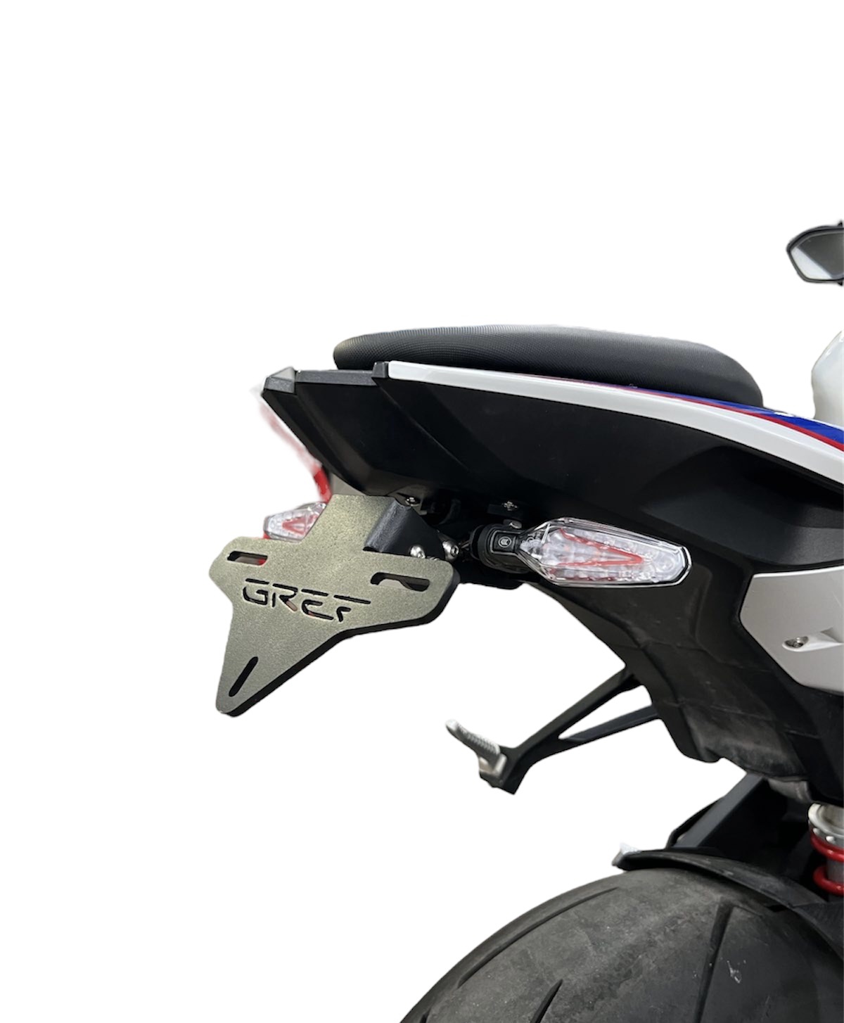 PT028 Αναδιπλούμενη– Σπαστή Βάση πινακίδας BMW S 1000 RR 2020+ - Image 1