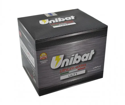 Μπαταρία UNIBAT Λιθίου/ULT1 CCA150 +- (Καλύπτει CBT4/5L-BS/CTZ5/7S-BS/CBT7A-BS/CB9/9L/7/7L-..)