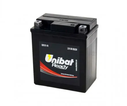 Μπαταρία UNIBAT CBTX7L-FA (YTX7L-BS) -+ FACTORY ACTIVATED CCA85