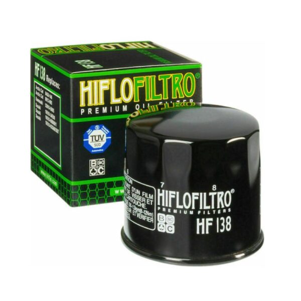 Hiflofiltro HF138 Φίλτρο Λαδιού Aprilia Kawasaki Suzuki